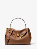 Hamilton Large Textured Leather Soft Satchel