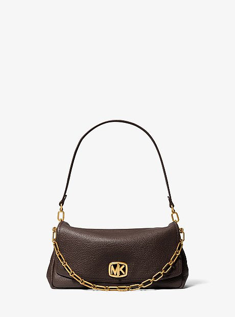 Bryant Large Textured Leather Convertible Shoulder Bag