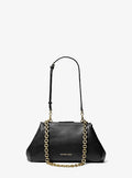 Goldie Small Leather Convertible Clutch