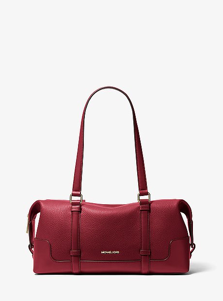 Teddi Large Textured Shoulder Bag