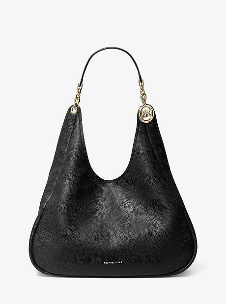 Ellie Large Pebbled Leather Shoulder Bag
