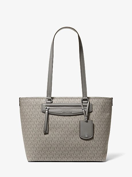 Jet Set Travel Medium Signature Logo Tote Bag