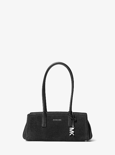 Laila Small Suede Shoulder Bag