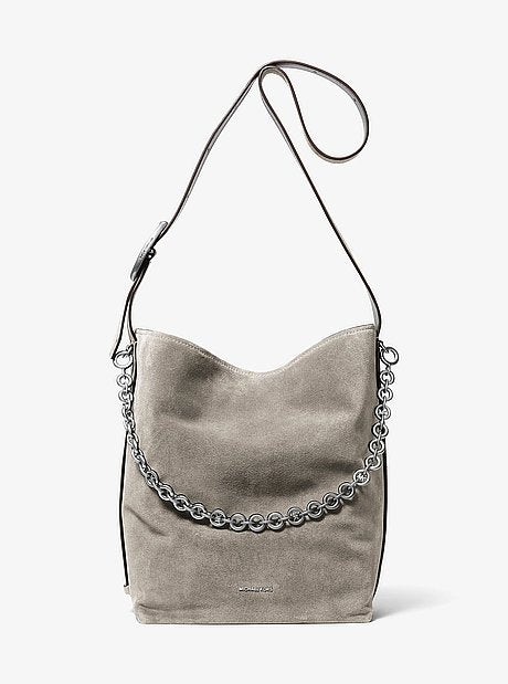 Nolita Large Suede Bucket Bag