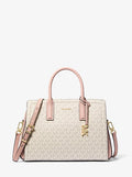 Laila Medium Signature Logo Satchel