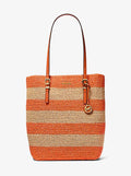 Quinn Large Hand-Crocheted Straw Tote Bag