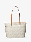 Marlowe Medium Signature Logo Pocket Tote Bag
