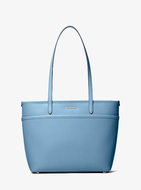 Marlowe Medium Pebbled Leather Pocket Tote Bag