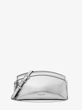 Athena Small Metallic Leather Convertible Clutch