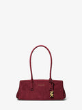 Laila Small Suede Shoulder Bag