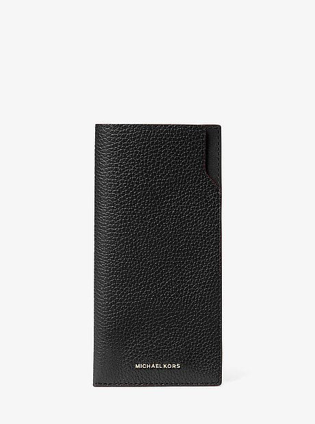 Jet Set Pebbled Leather Sunglass Case