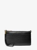 Jet Set Medium Pebbled Leather Wristlet