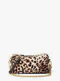 Bryant Small Leopard Print Calf Hair Convertible Crossbody Bag