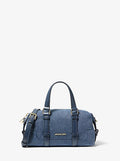 Teddi Extra-Small Washed Denim Slouchy Crossbody Bag