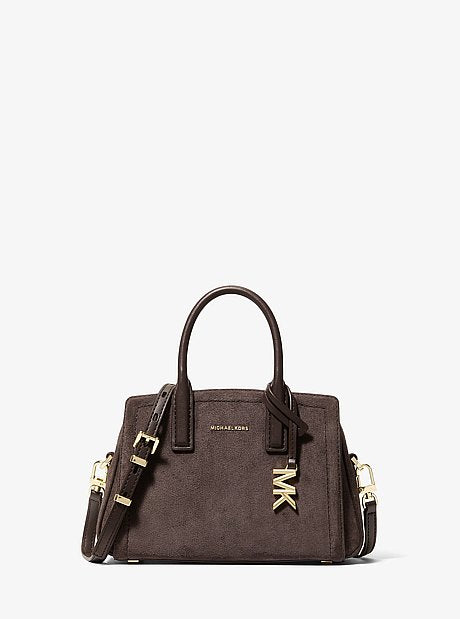Laila Extra-Small Suede Convertible Crossbody Bag
