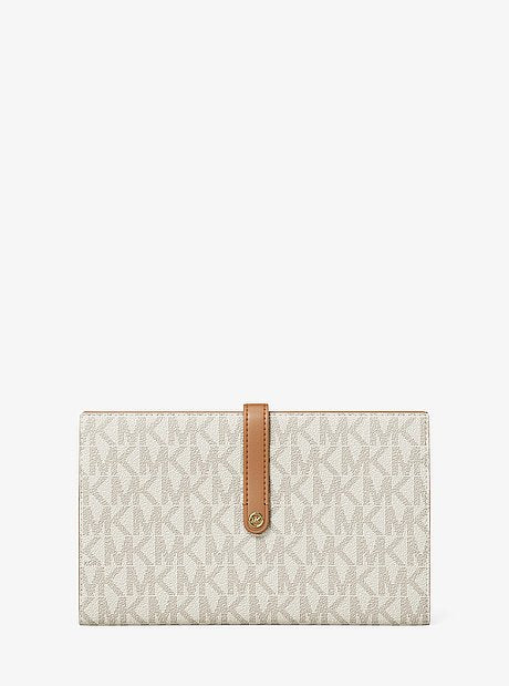 Jet Set Travel Large Signature Logo Wallet