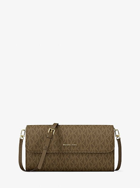 Jet Set Small Signature Logo Convertible Crossbody Bag