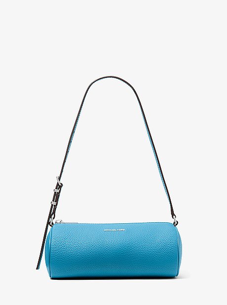 Izzy Small Pebbled Leather Barrel Pochette
