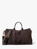 Nicholas Medium Suede Slouch Duffel Bag