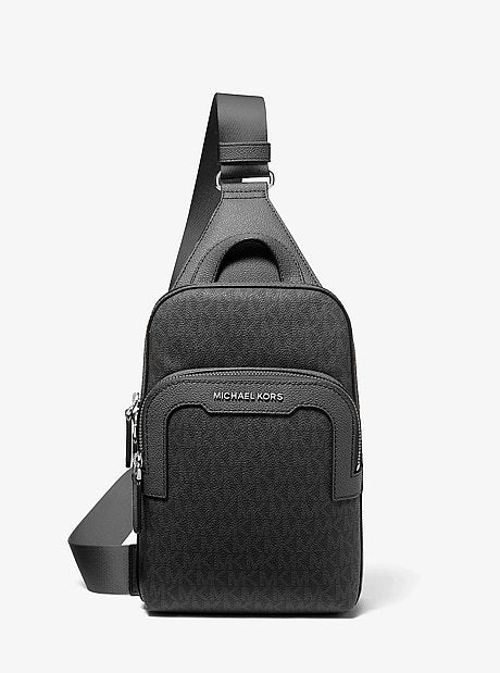 Hudson Medium Signature Logo Sling Bag